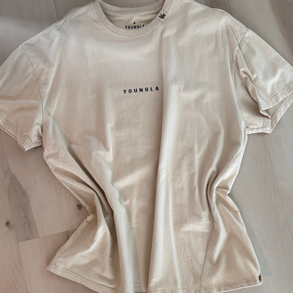 YoungLA Beige T-Shirt